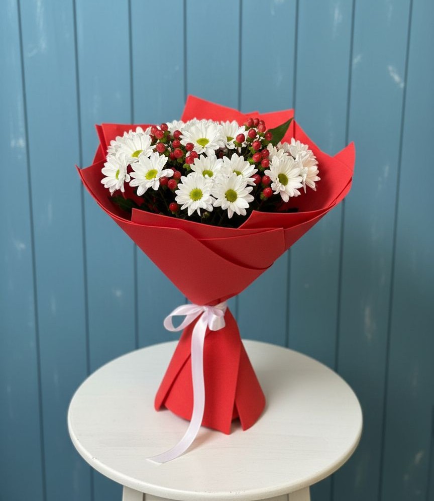 Букет цветов из: Хризантемы в Усть-Цильме