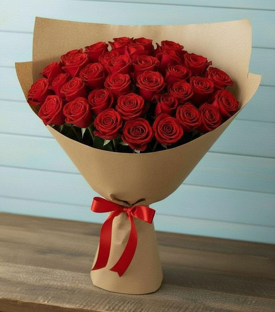 Букет Красные розы Милано в Усть-Цильме