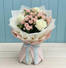 Букет цветов из:  Розы в Усть-Цильме