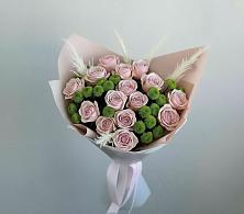 Букет цветов из:  Розы и Хризантемы в Усть-Цильме