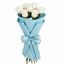 Букет 7 белых роз Проуд #REPLACE_PRED# Усть-Цильме