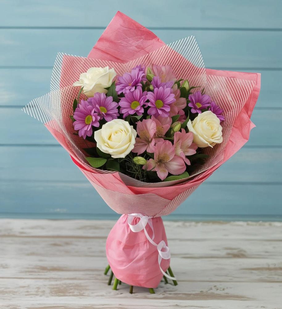 Букет цветов из: Герберы в Усть-Цильме