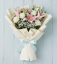 Букет цветов из:  Лилии в Усть-Цильме